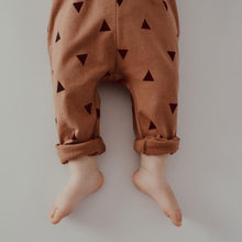 Load image into Gallery viewer, Lucky &amp; Gray Triangle Dungaree - Clay
