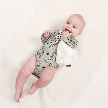 Load image into Gallery viewer, Dinki Human Organic Cotton Baby Bodysuit - Sage
