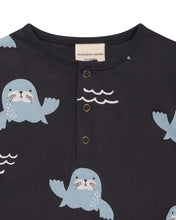 Load image into Gallery viewer, Turtledove London Bubble Romper - Seal
