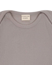 Load image into Gallery viewer, Turtledove London Rib Bodysuit - Grey
