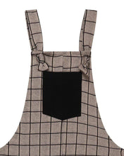 Load image into Gallery viewer, Turtledove London Easy Fit Dungarees - Grid
