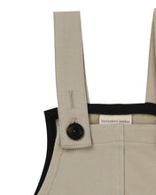 Load image into Gallery viewer, Turtledove London Buff Plain Dungarees - Pumice
