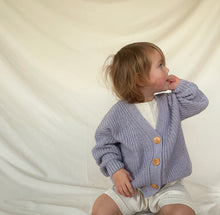 Load image into Gallery viewer, Hunter + Rose Avery Cardigan - Lilac Flecked
