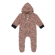 Load image into Gallery viewer, Turtledove London - Animal Print Velour Outersuit - Plaster
