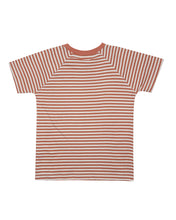 Load image into Gallery viewer, Turtledove London Character Tee - Terracotta Stripe
